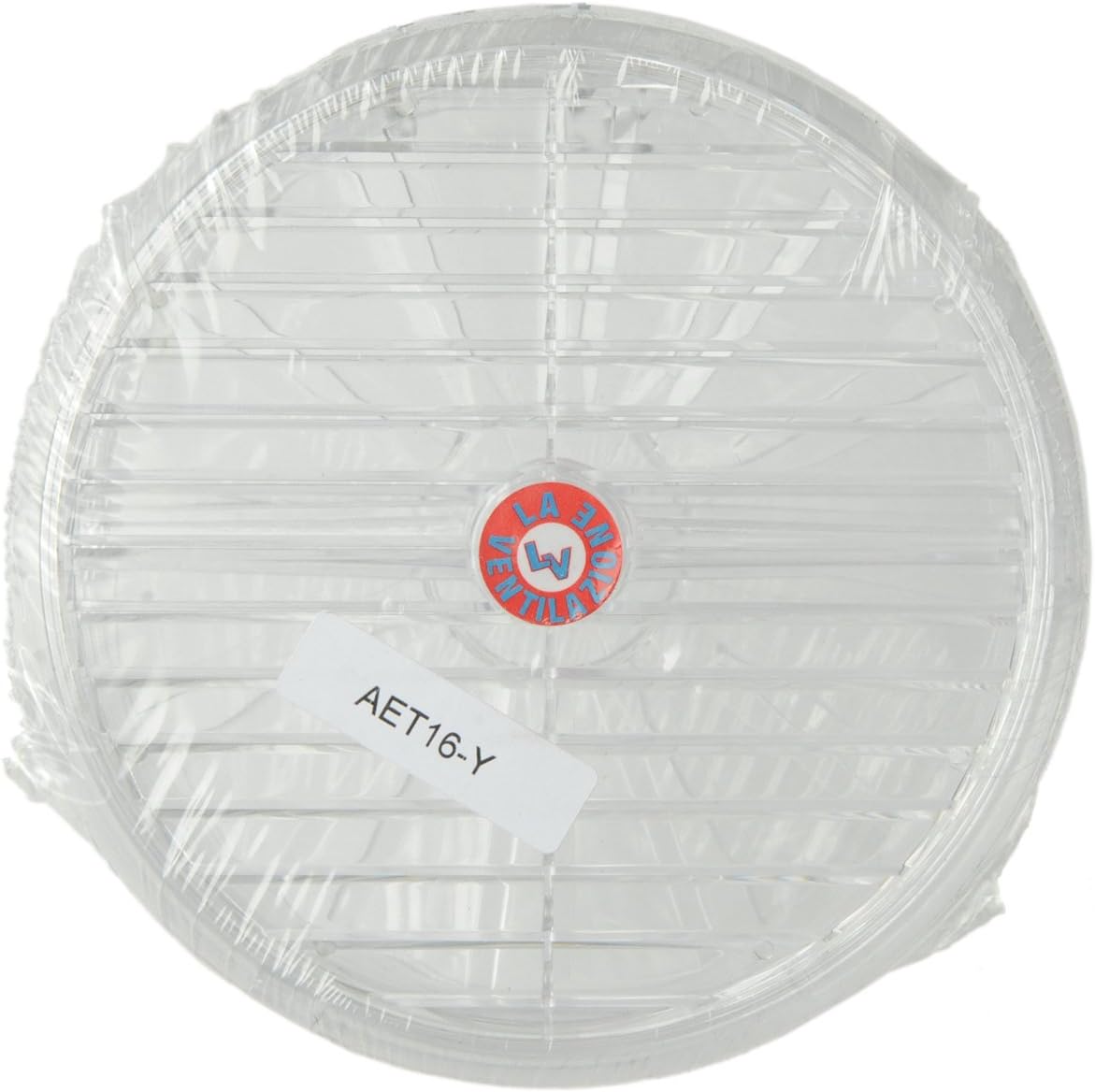 The Ventilation aet16-y aet16 Thermal Aerator for Windows in similvetro Fixed with Grill Diameter 170 mm, Transparent - Image 3