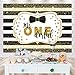Happy 1st Birthday Backdrop Boy Gold Glitter Stripe First Birthday Background 7x5ft Mr. Onederful Backdrop for Birthday Party 1st Birthday Photo Booth Props Baby Shower Banner Cake Table Decors