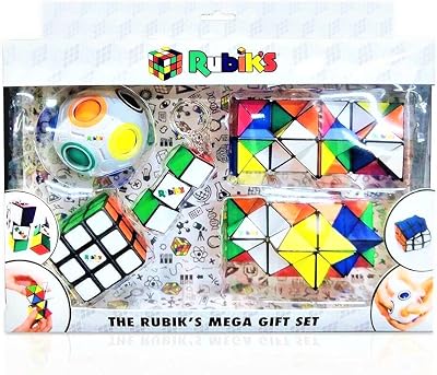 Rubik's New Mega Gift Set 2 Magic Stars 5 Piece Set Rubiks Puzzles
