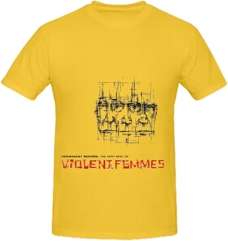 Violent Femmes Permanent Record The Very Best Of Rock Mens Crew Neck Custom Tee