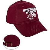 Desert Cactus Southern Illinois University Baseball Hat SIU Salukis Brimmed Embroidered Hats Cap Adjustable Cloth Strap Adult (Style C) Maroon
