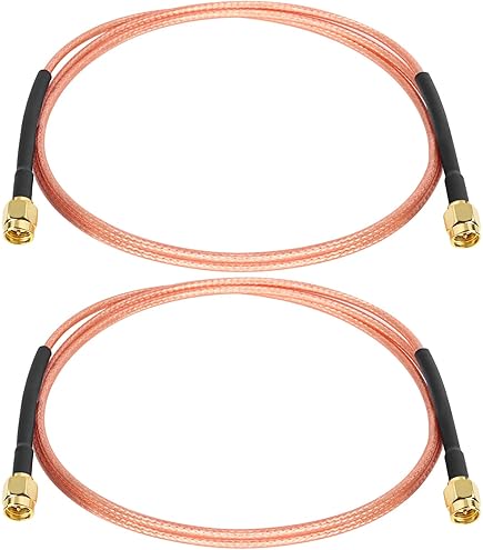 NooElec SMA DC Block - Le Connecteur en Ligne 50 Ohms 50kHz-8GHz Bloque la Tension Continue de
