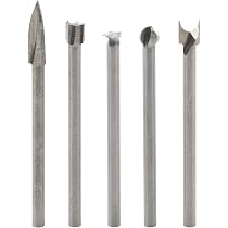 Amazon.com: Ellbest 5pcs Rotary Burr Set, Carving Bits and ...