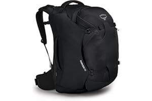 Osprey Fairview 55L Women's Travel Backpack, Black