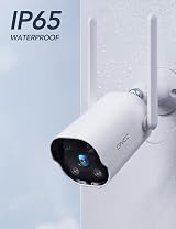 GNCC GT1Pro 2K Outdoor Security Camera WiFi 2.4GHz IP65 AI Siren view 2