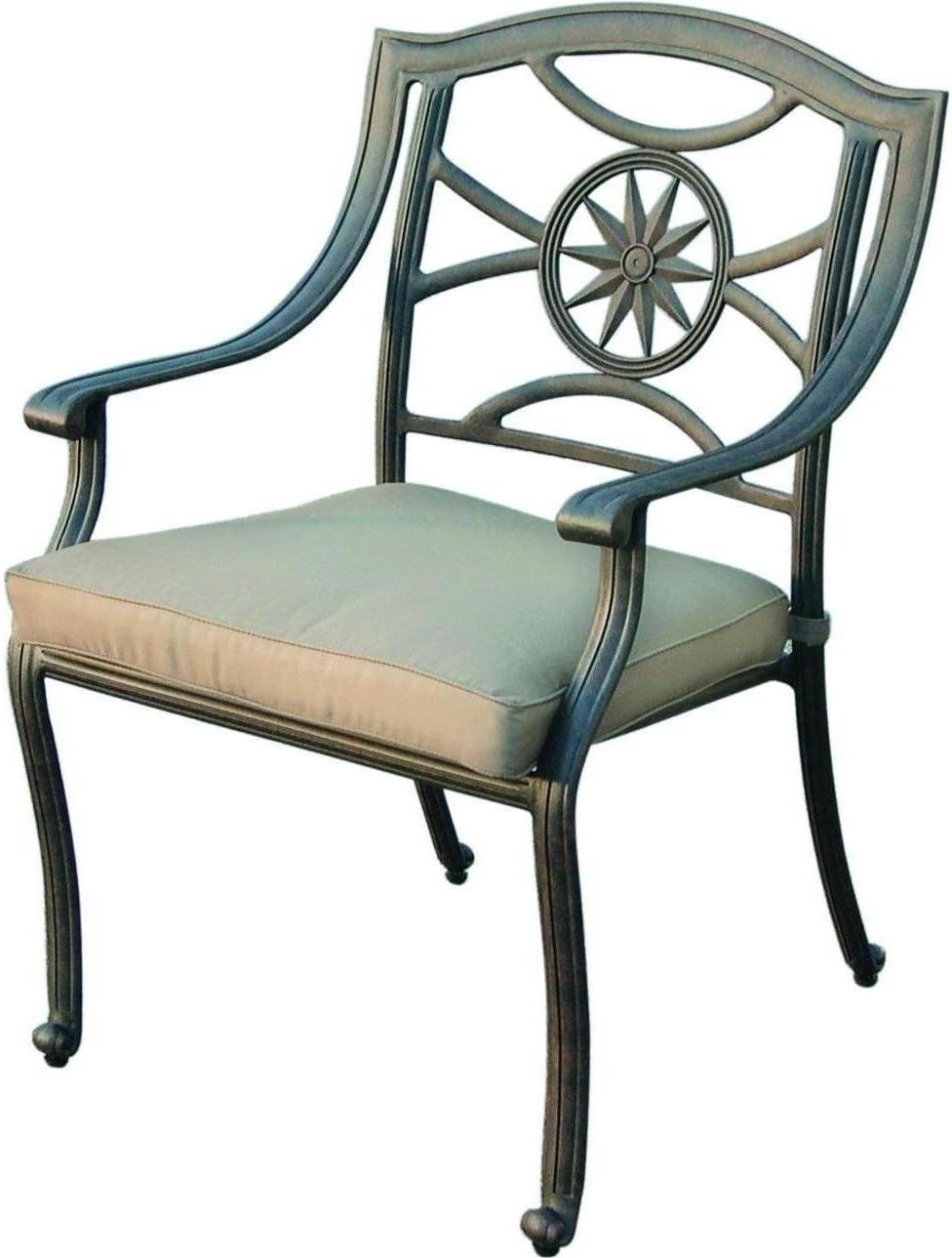 amazon 4 piece patio set on Amazon Com Darlee Ten Star 5 Piece Cast Aluminum Patio Dining Set With Glass Top Table Outdoor And Patio Furniture Sets Garden Outdoor