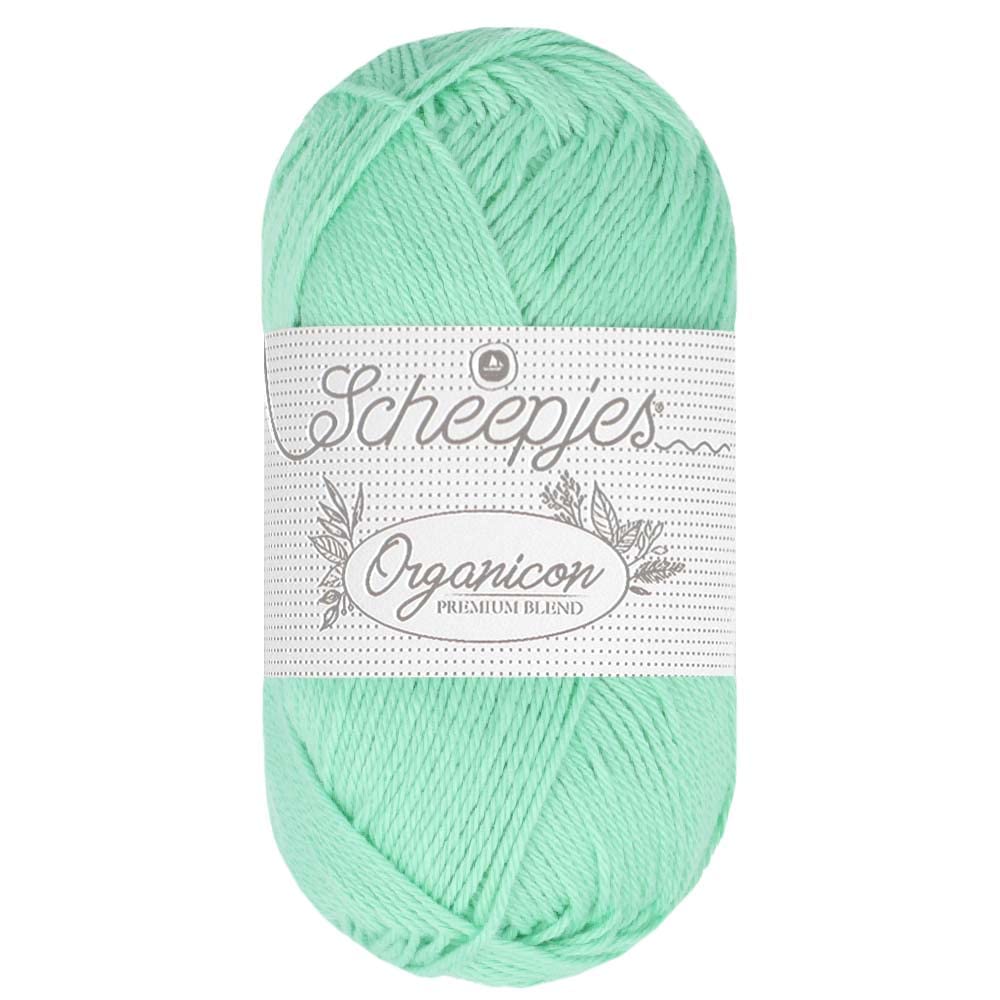 Scheepjes - Scheepjes Organicon 229 Spearmint Yarn - 1x50g — image 1