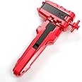 AIBREAY X String Launcher, X Winder Launcher with Grip, Two Launch Mode, Battling Gyro Accessories(Red)