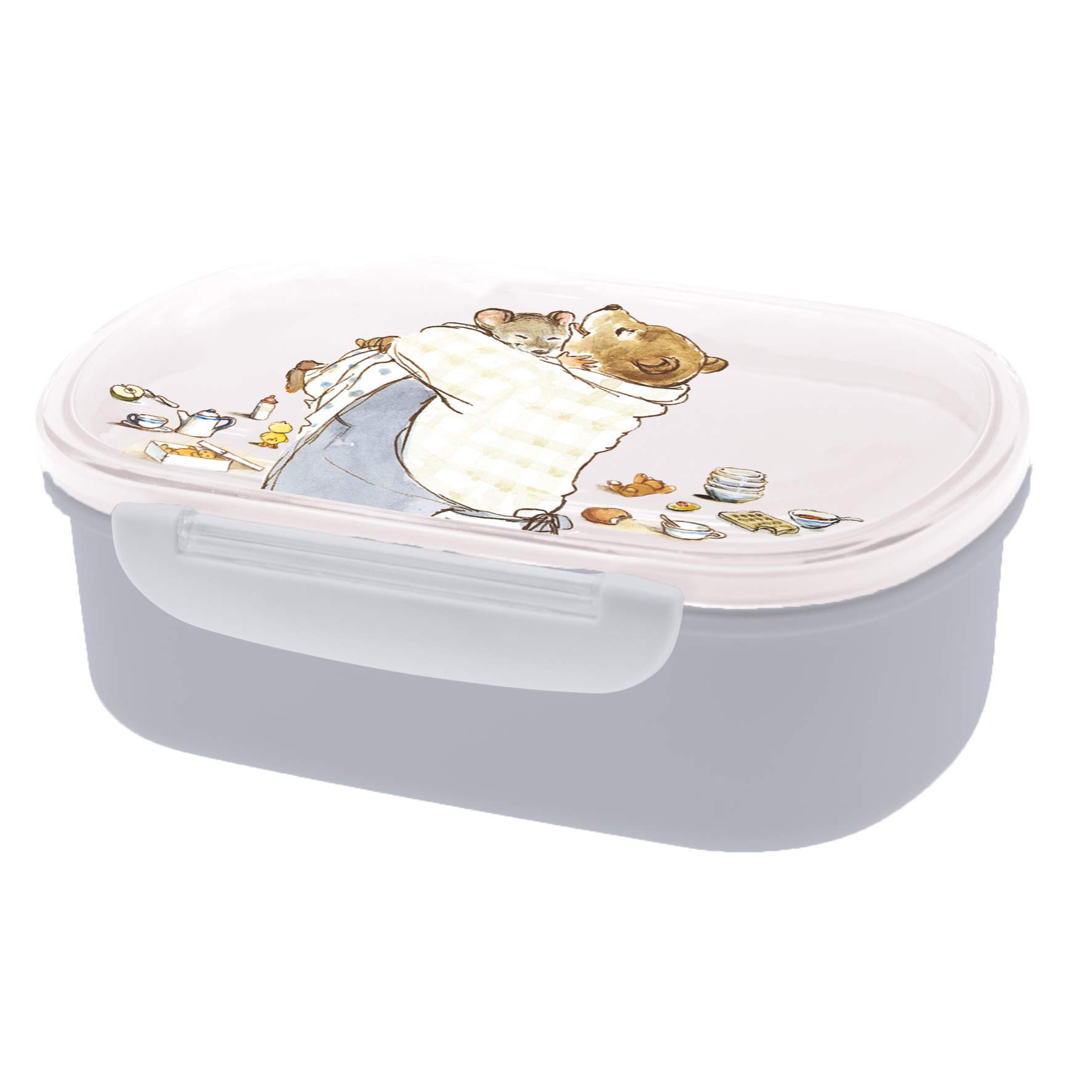 Petit Jour Paris - Snack Box Ernest & Célestine - with 2 Removable compartments