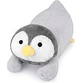 Leokawin Penguin Weighted Stuffed Animals,10inch Weighted Plush Kawaii Penguin Stuffed Animal,Cute Plush Toy Huggable Penguin Weighted Plush Animal Pillow Gifts for Girls Boys