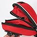 jntworld Waterproof Bike Saddle Bag Under Seat Bike Bag Mountain Bike EVA Nylon Shell Cycling Tail Bag, Red