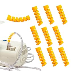 10 Pack Oxygen Tube Support Crimp Straightener for