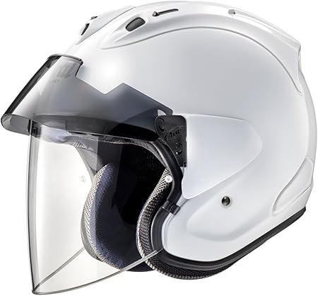 Amazon アライ Arai ジェットタイプヘルメット Vz ラム プラス Vz Ram Plus グラスホワイト 54cm Vzram Plus Gw54 ジェット 車 バイク