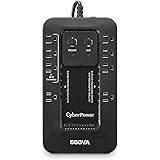 CyberPower EC550G Ecologic Battery Backup & Surge Protector UPS System, 550VA/330W, 8 Outlets, ECO Mode, Compact Uninterrupti