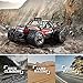 Toch RC Remote Control Car Off Road Car ,15 km/h RC Monster Buggy Crawler Vehicle with 2 Free Rechargeable Batteries for Boys Child Presents Gift