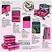 PRO Packing Cubes | 6 Piece Travel Bags Organizer for Luggage | Multi-size Ultralight Travel Cubes | Suitcase Organizer Bags Set | Makes Packing Easy - Gum Pink