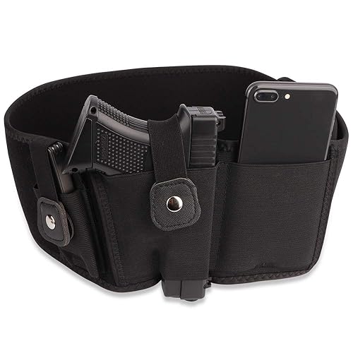 EVISTR Belly Band Gun Holster for Concealed Carry Pocket
