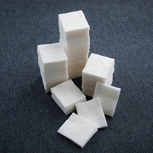 Japanese Organic Cotton Pads 100 pieces 100 Organic Unbleached [Made in Japan] (1 Pack