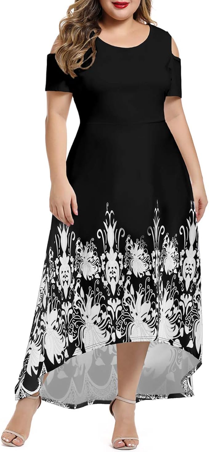 casual plus size midi dresses