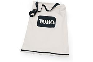 Toro 51503 Bottom Zip Replacement Bag, White