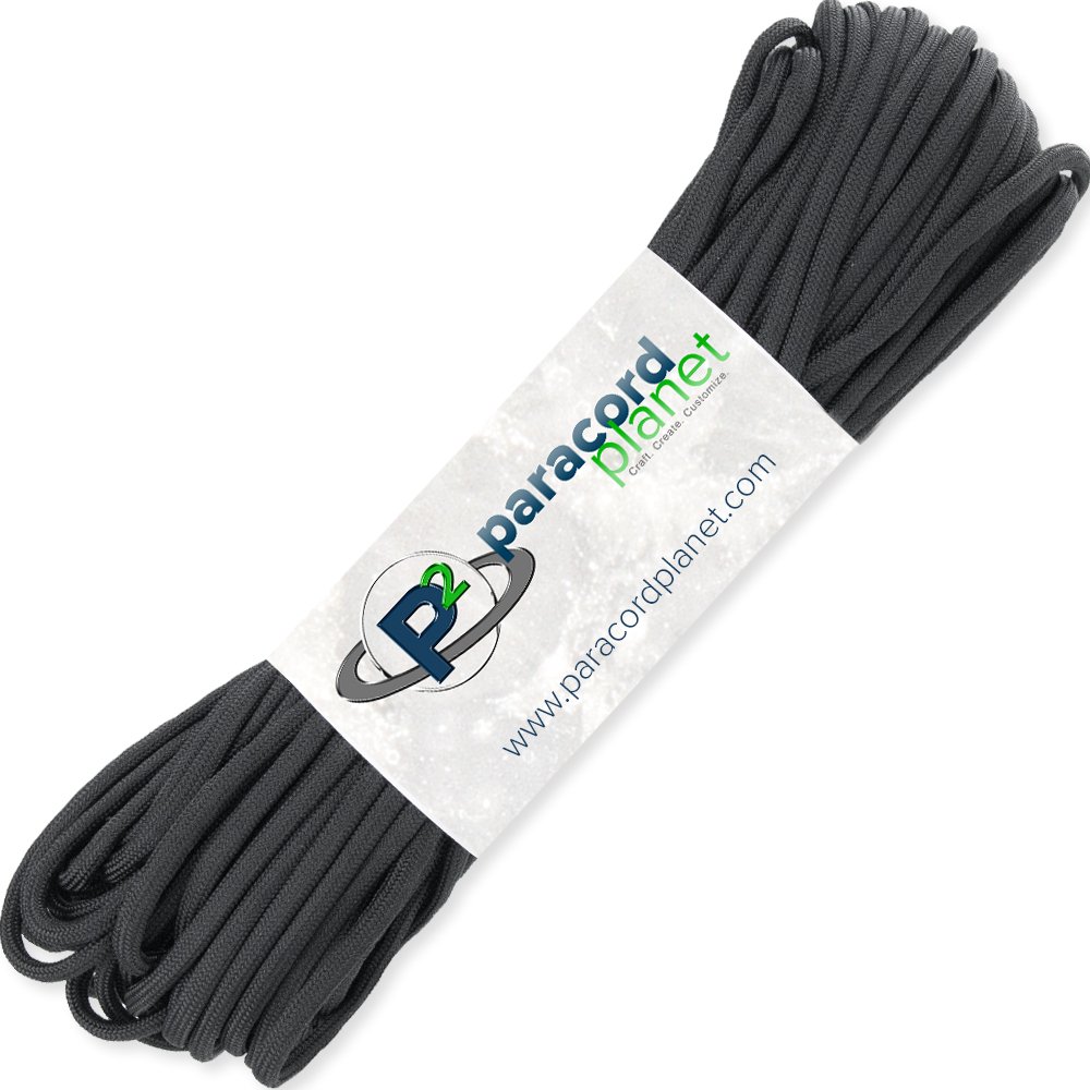 PARACORD PLANET 100 Feet Type Iii 550 Paracord Black