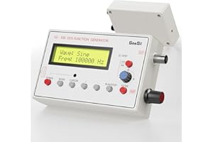 Seesii 1Hz-500kHz DDS Functional Signal Generator: Portable Audio Signal Generator, Sine/Triangle/Square/Sawtooth Waveforms, USB-Powered, for Oscilloscope Testing & Circuit Debugging