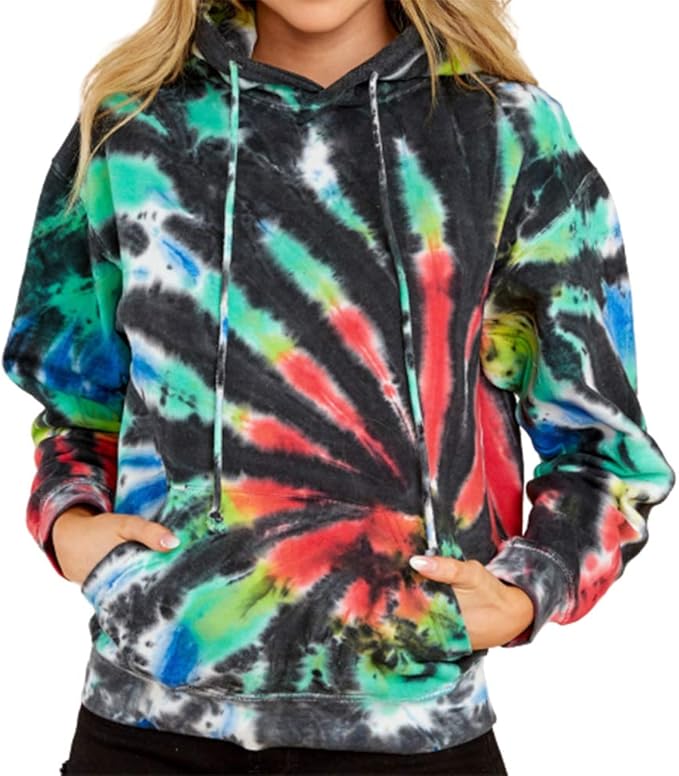 fuzzy hooded sweatshirt