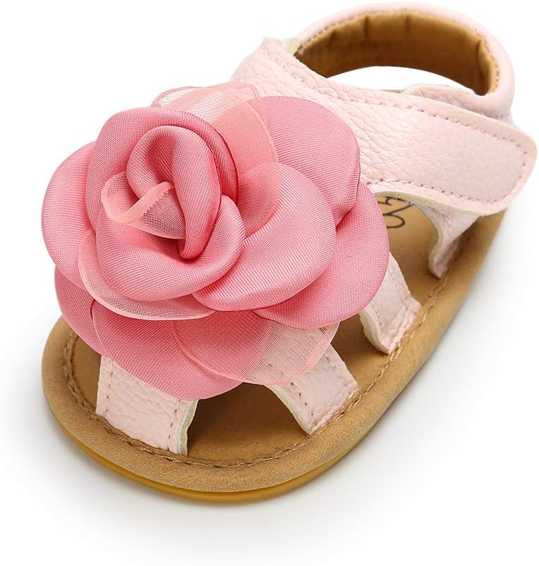 Baby Summer Princess Shoes Infant Girls Flower Sandals