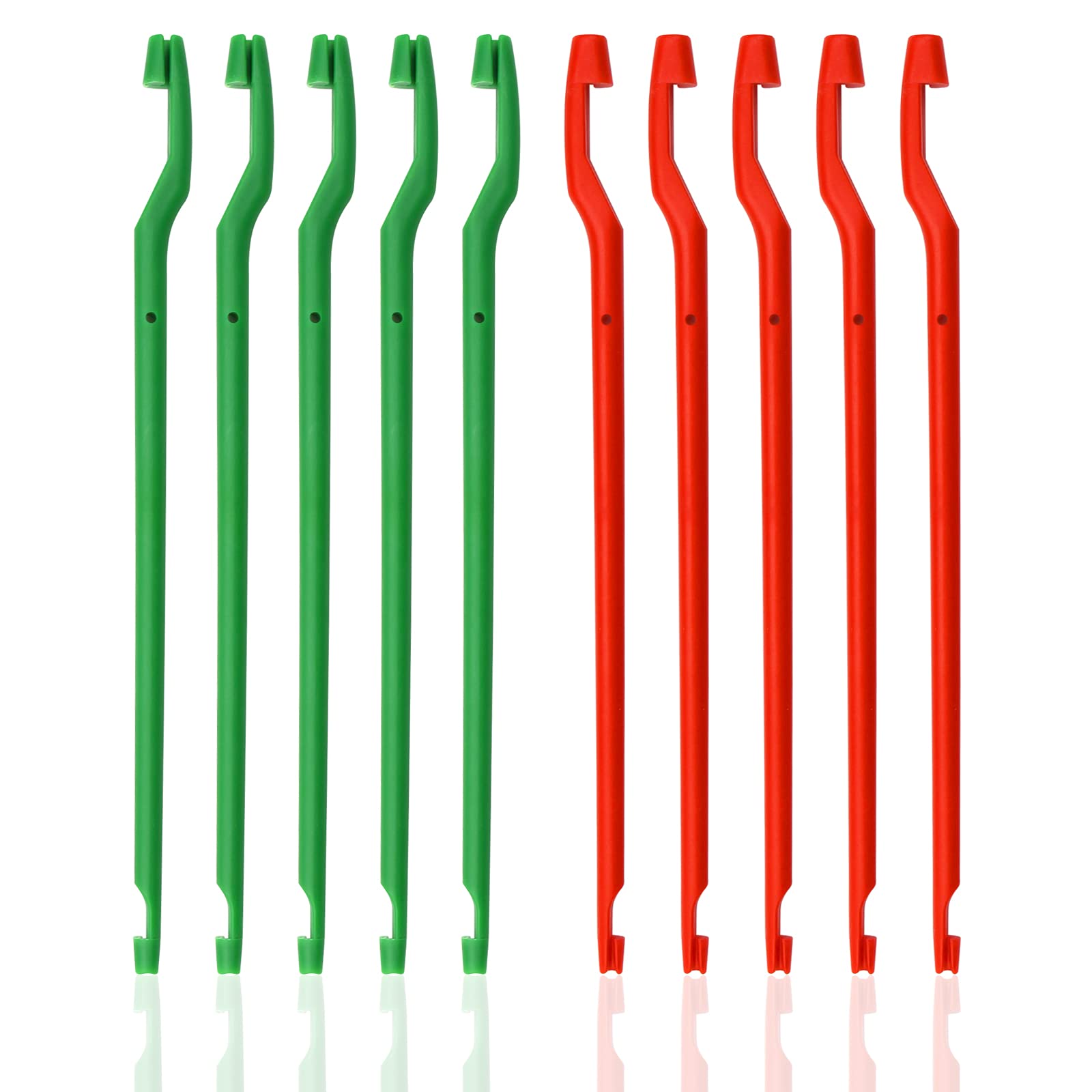 BB Hapeayou Easy Fish Hook Remover Tool 10pcs Fishing Disgorger Plastic Portable Unhook Extractor Supplies