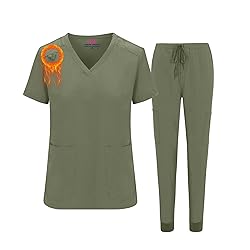 M&M SCRUBS Women's Essential Jogger Scrub Set