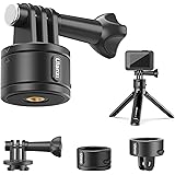Tripod Mount Accessories for Gopro Hero - Go Quick II Basic Set Magnetic Quick Release Adapter for Tripod/Bike/Helmet/Clamp C