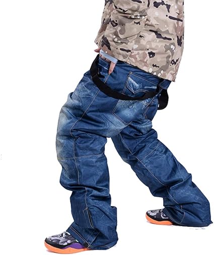 SAENSHING Mens Snowboard Pants Snow Pants Keep Warm Waterproof Windproof for Skiing(L): Amazon 