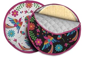 SR.TILLA Pack of 2x8 Tortilla warmer! Microwavable Tortilla warmers! Tortilla Pouch Cotton! Tortilla warmer keeping your Mexi