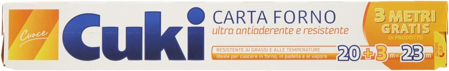 Cuki Paper – Non-Stick Oven, and Durable, 25 metres