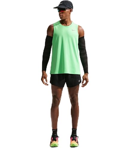 Amazon.com: Nike Men's AeroSwift NN Running Singlet, White/Orange
