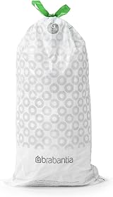 Brabantia PerfectFit Bin Liners Size G 23-30 Litre 40 Bags with Tie Tape view 4