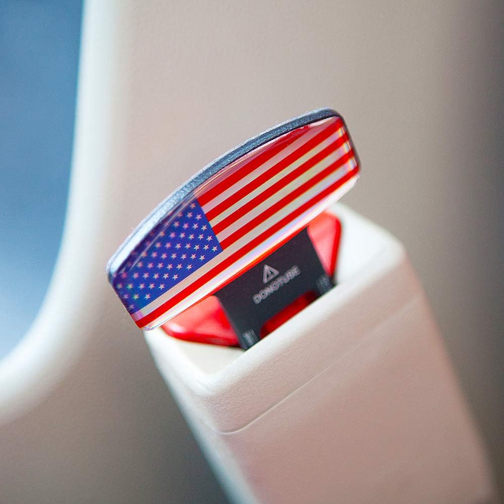 Car Seat Belt Clip, Universal Seat Belt Buckle Auto Metal Seat Belts Clip 2 Pack: Automotive