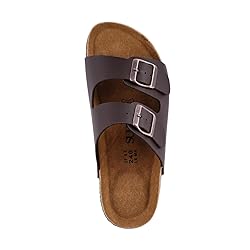 Unisex Cork Footbed Sandals with PU Leather