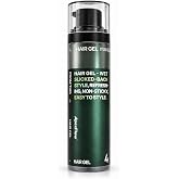 ApexFlow Wet Look Hair Gel for Men, Strong Hold, Travel Size Styling Gel | Precision Pump, Alcohol-Free, No Visible Flakes, Easy Wash Out