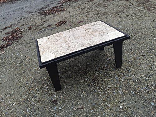 Old London Map Coffee Table