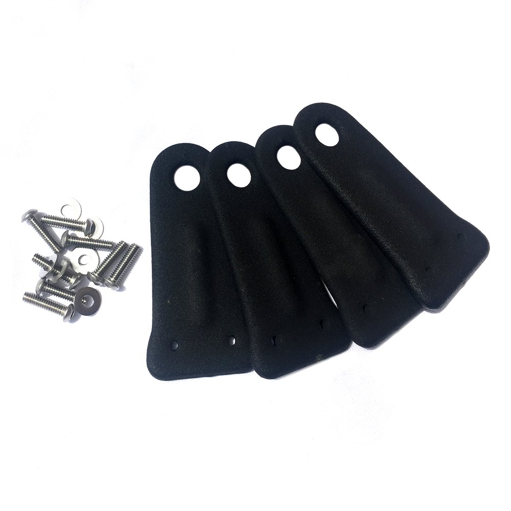 Vantech Side Support Galvanized Then Dipped in Rubber for A285 (4 Pack)