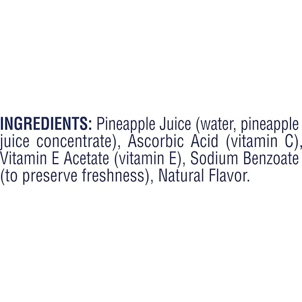 OCEAN SPRAY 100% PINEAPPLE JUICE, 7.2 OZ CANS (PACK OF 24)