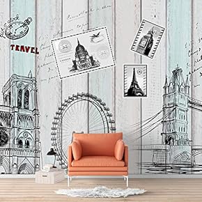 Wall Murals for Bedroom Abstract Banksy Street Art Removable Wallpaper Peel and Stick Wall Stickers - 66x96 inches