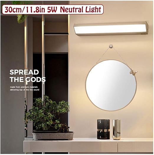 ETJar Rasierspiegel Led Licht Make-up Spiegel Frontleuchten