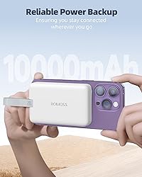 ROMOSS for Magsafe Battery Pack, 10000MAh Magnetic