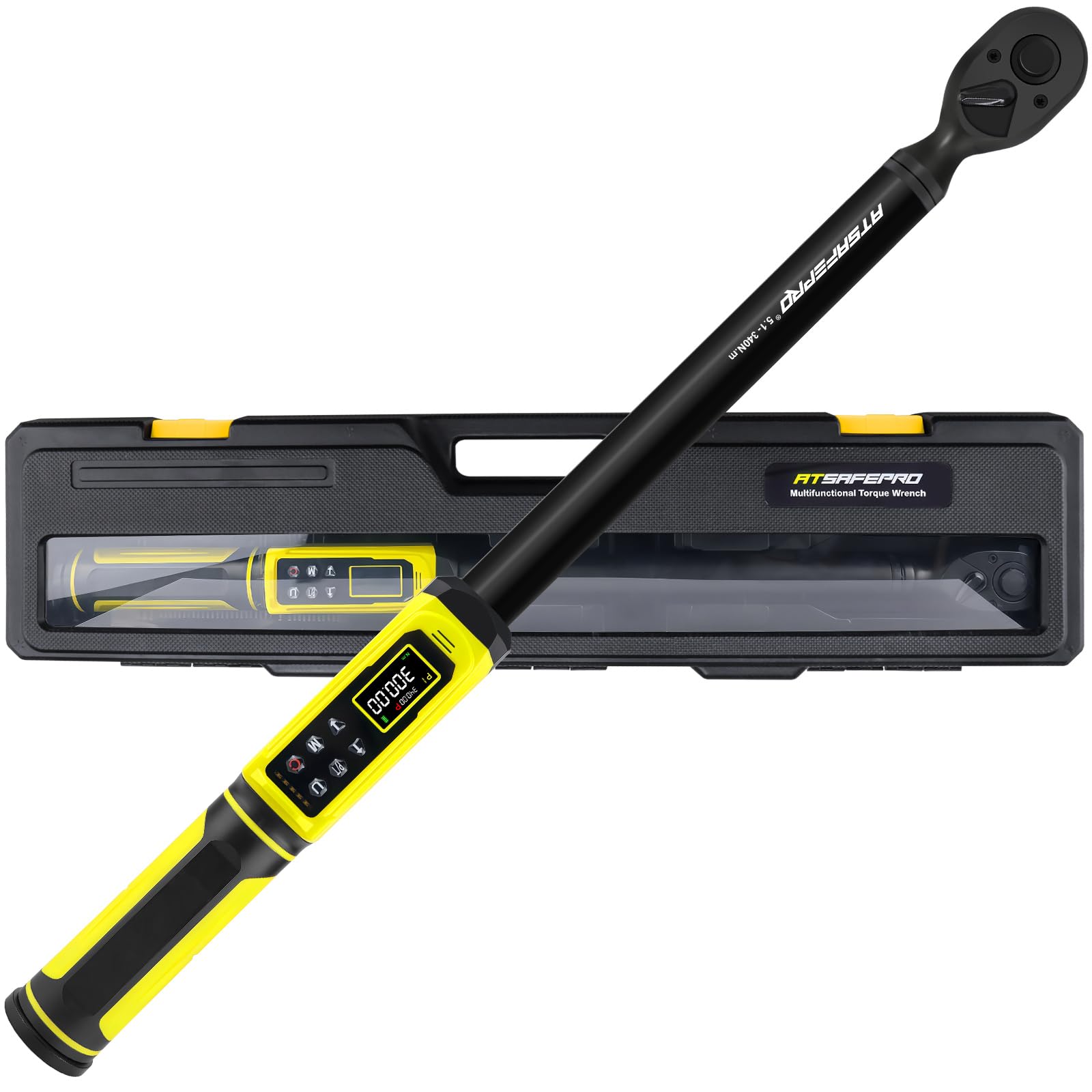 ATsafepro Digital Torque Wrench-1/2-Inch Drive