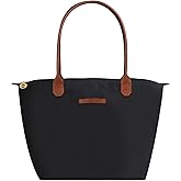Waterproof Nylon Tote bag for Women Lightweight Designer Handbag with Zipper Stylish and Durable Purse