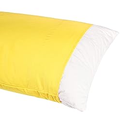 BEDSUM Microfiber Body Pillowcase, Soft Wrinkle