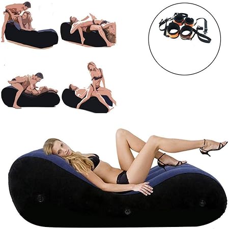 Amazon Com Inflatable Position Sofa Sex Bed Sofa With Handcuffs