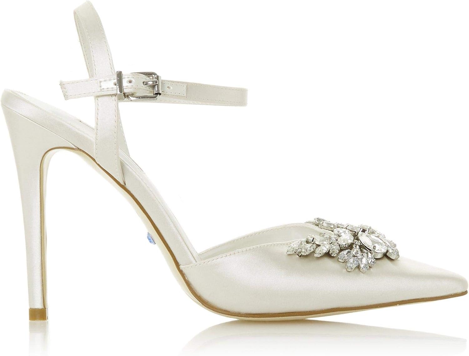 dune silver shoes and bag